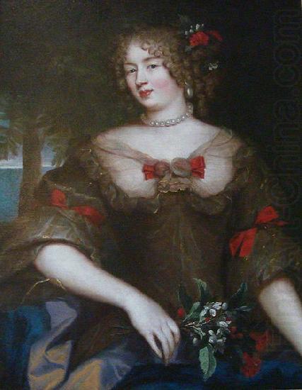 Pierre Mignard Portrait of Francoise Marguerite de Sevigne china oil painting image